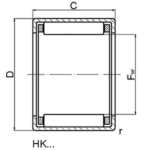 needle roller bearing components
